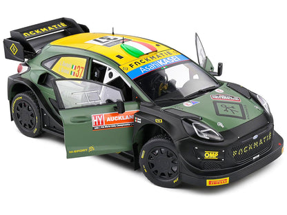 Ford Puma Rally1 Hybrid #37 Lorenzo Bertelli - Lorenzo Granai "Rally New Zealand" (2022) "Competition" Series 1/18 Diecast Model Car by Solido-3