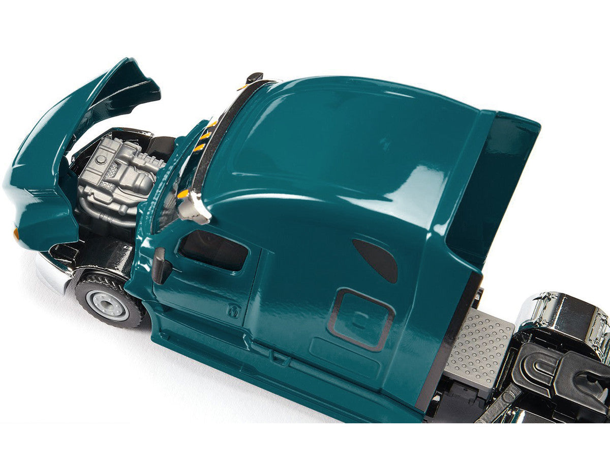 Freightliner Cascadia Tractor Truck Teal 1/50 Diecast Model by Siku-2