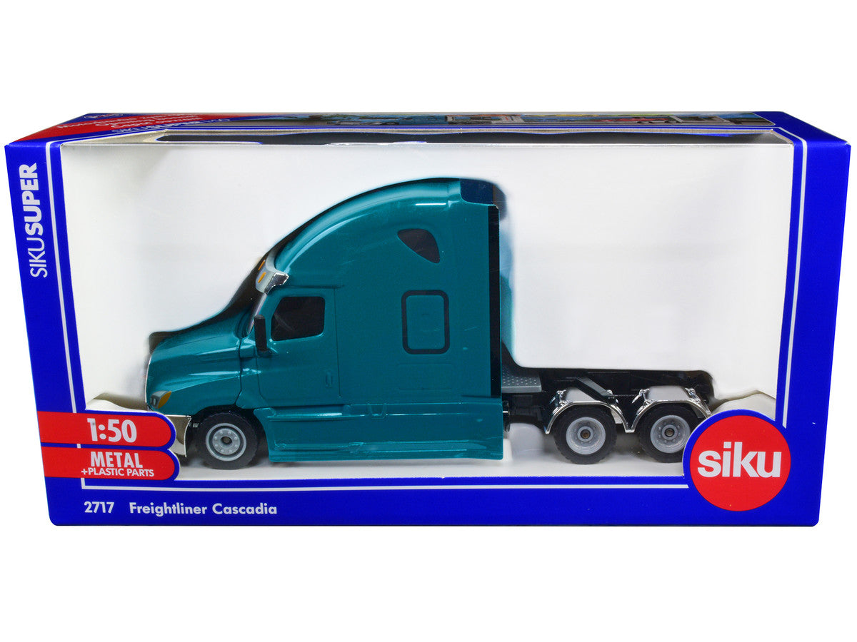 Freightliner Cascadia Tractor Truck Teal 1/50 Diecast Model by Siku-0