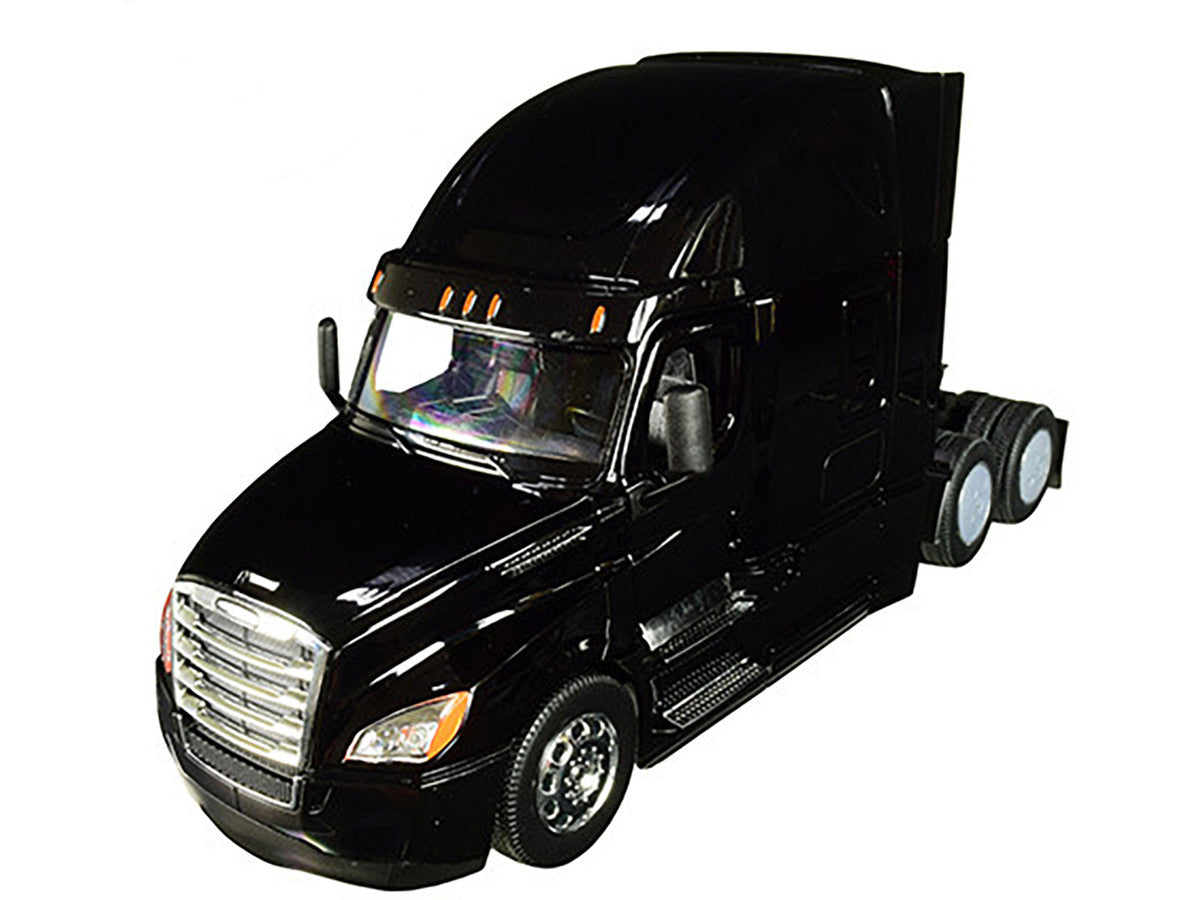 Freightliner Cascadia Truck Black "Transporter" 1/32 Diecast Model by Welly-1