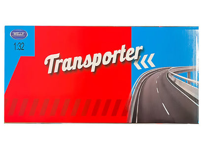 Freightliner Cascadia Truck Copper Metallic "Transporter" Series 1/32 Diecast Model by Welly-0