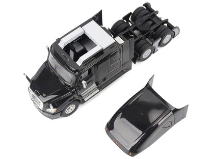 Freightliner New Cascadia Sleeper Cab Truck Tractor Black "Transport Series" 1/50 Diecast Model by Diecast Masters-2