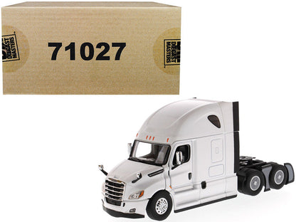 Freightliner New Cascadia Sleeper Cab Truck Tractor Pearl White 1/50 Diecast Model by Diecast Masters-0