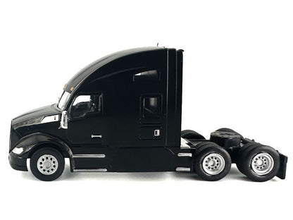 Kenworth T680 Sleeper Cab Black 1/87 (HO) Plastic Model Car by HO Logistics-0