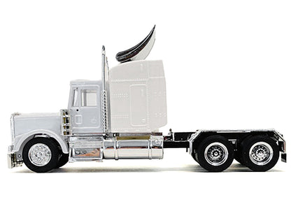 Kenworth W900 Sleeper Cab White 1/87 (HO) Plastic Model Car by Promotex-0