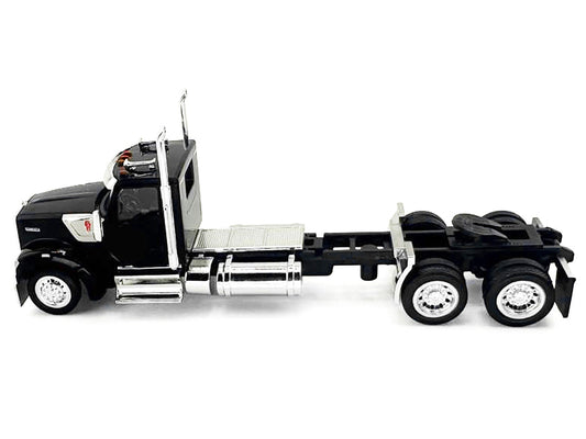 Kenworth W990 2-Axel Day Cab Black 1/87 (HO) Plastic Model Car by HO Logistics-0