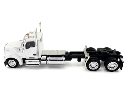 Kenworth W990 2-Axel Day Cab White 1/87 (HO) Plastic Model Car by HO Logistics-1