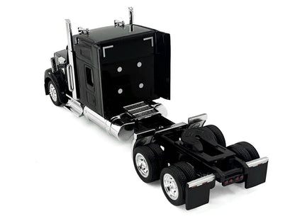 Kenworth W990 with Stand Up Sleeper Cab Black 1/87 (HO) Plastic Model Car by HO Logistics-3