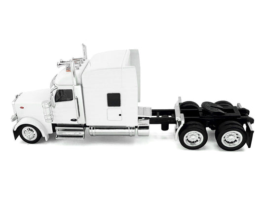 Kenworth W990 with Stand Up Sleeper Cab White 1/87 (HO) Plastic Model Car by HO Logistics-1