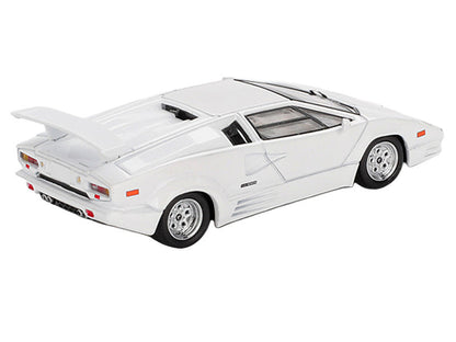 Lamborghini Countach "25th Anniversary" White Limited Edition 1/64 Diecast Model Car by Mini GT-2