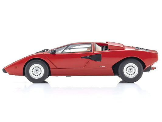 Lamborghini Countach LP 400 Red 1/18 Diecast Model Car by Kyosho-1