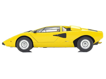 Lamborghini Countach LP 400 Yellow 1/18 Diecast Model Car by Kyosho-2