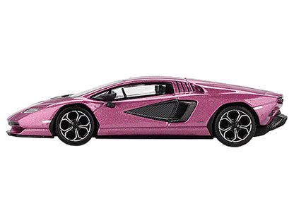 Lamborghini Countach LPI 800-4 Viola 30th Metallic Limited Edition 1/64 Diecast Model Car by Mini GT-0