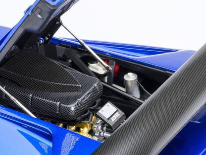 Lamborghini Diablo GTR Monterey Blue Metallic 1/18 Model Car by Autoart-2