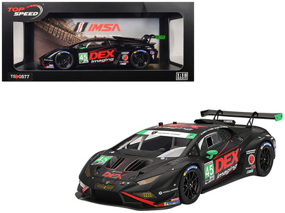Lamborghini Huracan GT3 EVO2 #45 Graham Doyle - Danny Formal - Ashton Harrison - Kyle Marcelli "Wayne Taylor Racing with Andretti" "24 Hours of Daytona" (2024) 1/18 Model Car by Top Speed-4