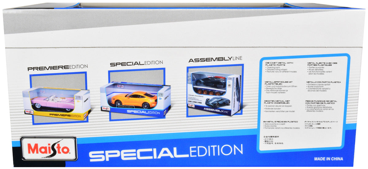 Lamborghini Revuelto Orange "Special Edition" Series 1/18 Diecast Model Car by Maisto-2