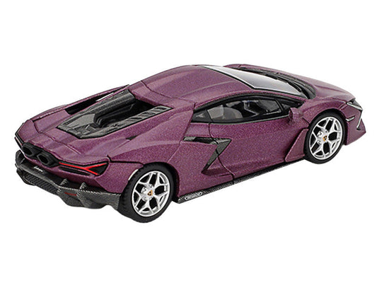 Lamborghini Revuelto Viola 30th Matt Purple Metallic Limited Edition 1/64 Diecast Model Car by Mini GT-0