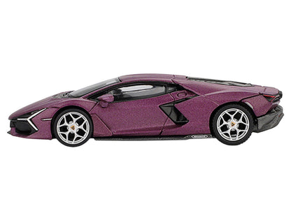 Lamborghini Revuelto Viola 30th Matt Purple Metallic Limited Edition 1/64 Diecast Model Car by Mini GT-2