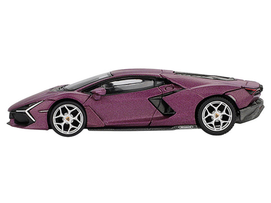 Lamborghini Revuelto Viola 30th Matt Purple Metallic Limited Edition 1/64 Diecast Model Car by Mini GT-2