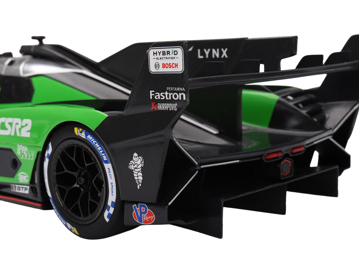 Lamborghini SC63 #63 Matteo Cairoli - Andrea Caldarelli - Romain Grosjean "Iron Lynx" IMSA "12 Hours of Sebring" (2024) 1/18 Model Car by Top Speed-2