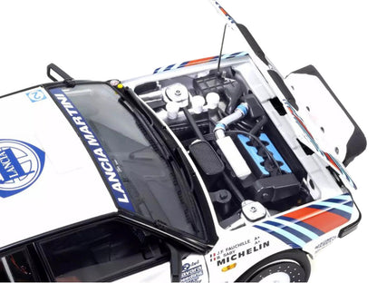 Lancia Delta HF 4WD #3 Bruno Saby - Jean-Francois Fauchille "Martini Racing" Winner "Rally Monte Carlo" (1988) 1/18 Diecast Model Car by Kyosho-0