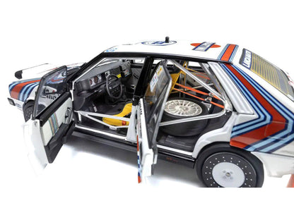 Lancia Delta HF 4WD #3 Bruno Saby - Jean-Francois Fauchille "Martini Racing" Winner "Rally Monte Carlo" (1988) 1/18 Diecast Model Car by Kyosho-1