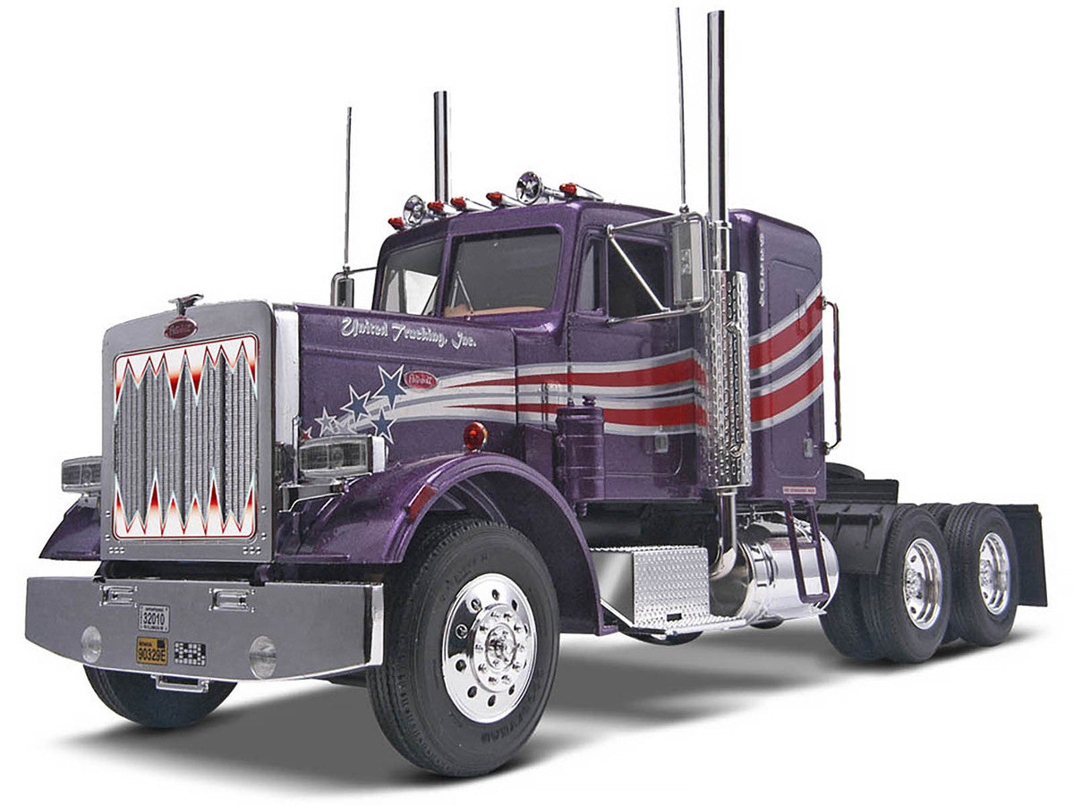 Level 4 Model Kit Peterbilt 359 Conventional Truck Tractor (without Trailer) "Historic Series" 1/25 Scale Model by Revell-4