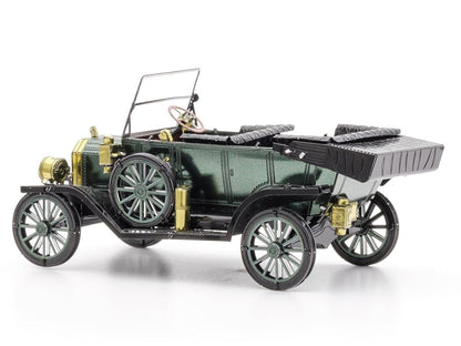 Model Kit 1910 Ford Model T Green (Moderate Difficulty) Steel Model by Metal Earth-0
