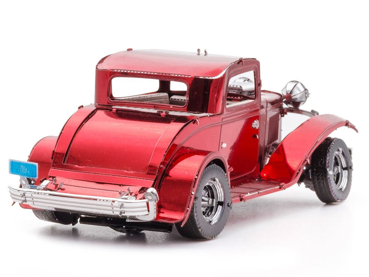 Model Kit 1932 Ford Coupe Red (Moderate Difficulty) Steel Model by Metal Earth-3