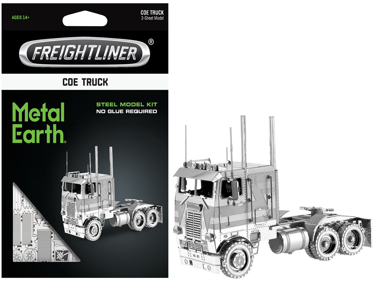 Model Kit Freightliner COE Truck (Challenging Difficulty) Steel Model by Metal Earth-4