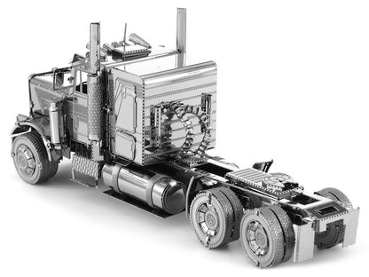 Model Kit Freightliner FLC Long Nose Truck (Challenging Difficulty) Steel Model by Metal Earth-2