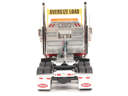 Peterbilt 589 Tandem-Axle Truck Tractor with Day Cab Legendary Red "Transport Series" 1/32 Diecast Model by Diecast Masters-1