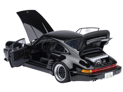 Porsche 911 (930) Turbo "Blackbird" Black "Wangan Midnight - Comic #1 Version" Manga 1/18 Model Car by Autoart-0