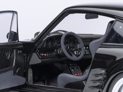 Porsche 911 (930) Turbo "Blackbird" Black "Wangan Midnight - Comic #1 Version" Manga 1/18 Model Car by Autoart-1