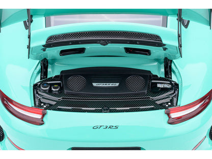 Porsche 911 (991.2) GT3 RS Mint Green 1/18 Model Car by Autoart-4
