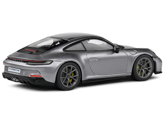 Porsche 911 (992) GT3 Touring GT Silver Metallic 1/43 Diecast Model Car by Solido-0