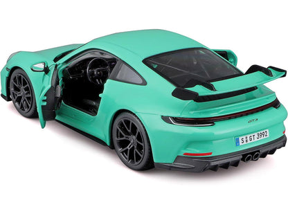 Porsche 911 GT3 Light Green 1/24 Diecast Model Car by Bburago-2