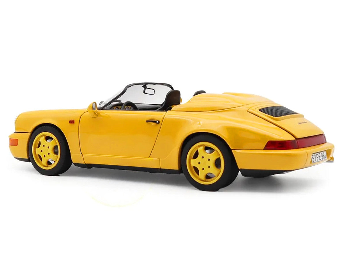 Porsche 911 Speedster Speed Yellow 1/18 Diecast Model Car by Norev-1