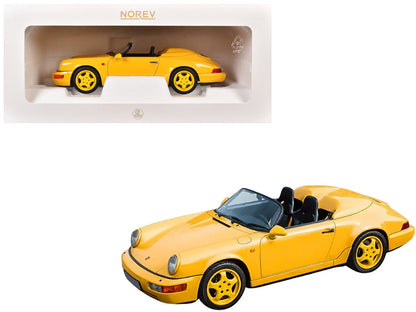 Porsche 911 Speedster Speed Yellow 1/18 Diecast Model Car by Norev-2