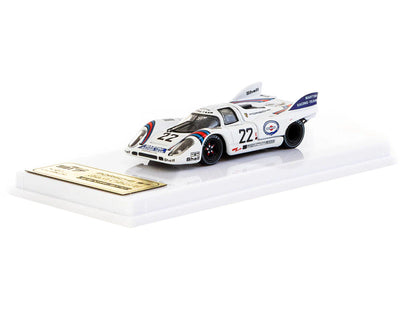 Porsche 917K #22 Gijs van Lennep - Helmut Marko "Martini Racing" Winner "24 Hours of Le Mans" (1971) "Curitiba64" Series 1/64 Diecast Model Car by Tarmac Works-1