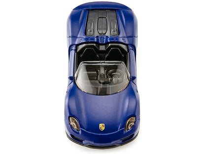 Porsche 918 Spyder Matt Blue Diecast Model Car by Siku-3