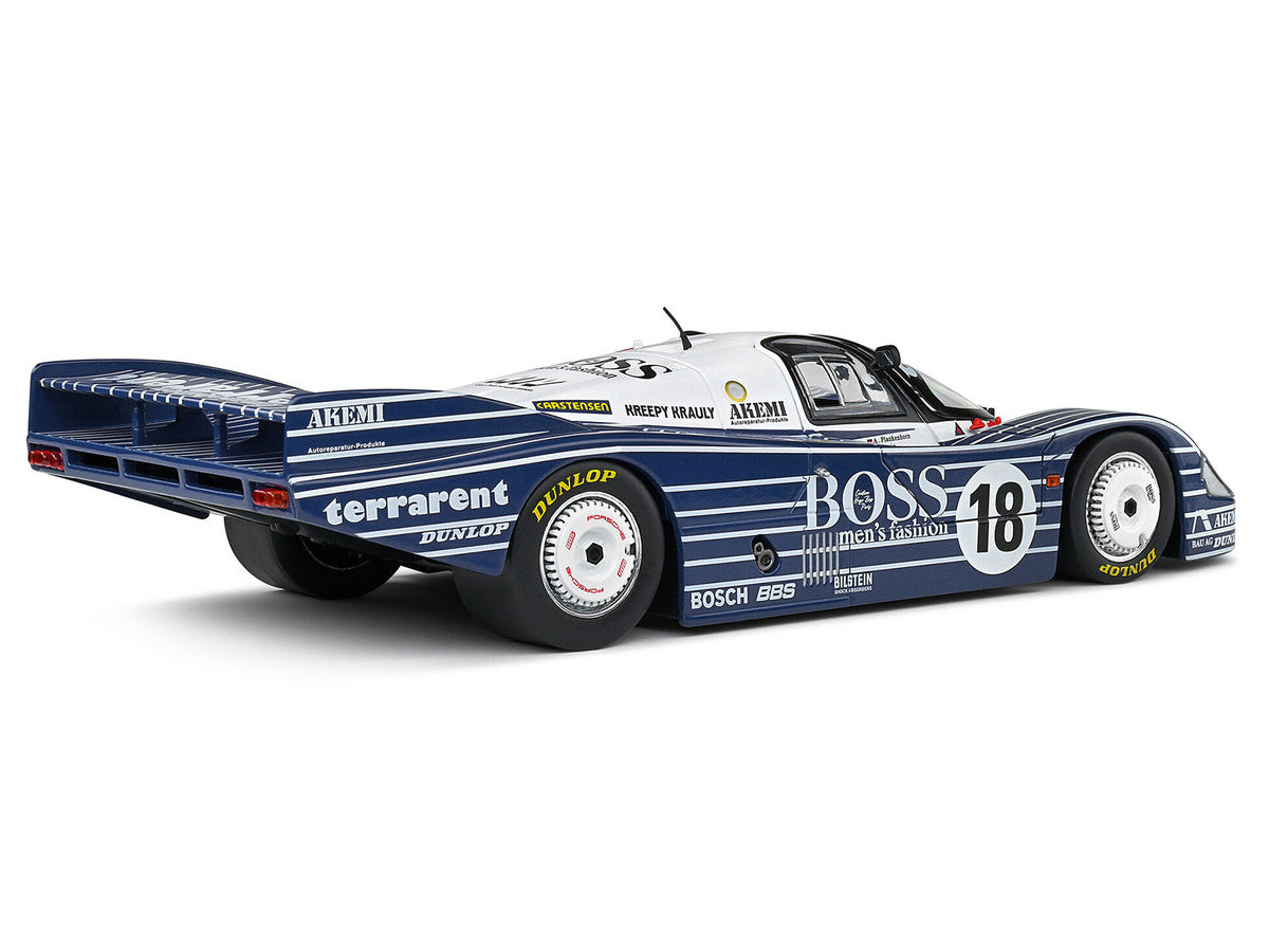 Porsche 956LH #18 Jurgen Lassig - Axel Plankenhorn - Desire Wilson "24 Hours of Le Mans" (1983) "Competition" Series 1/18 Diecast Model Car by Solido-0