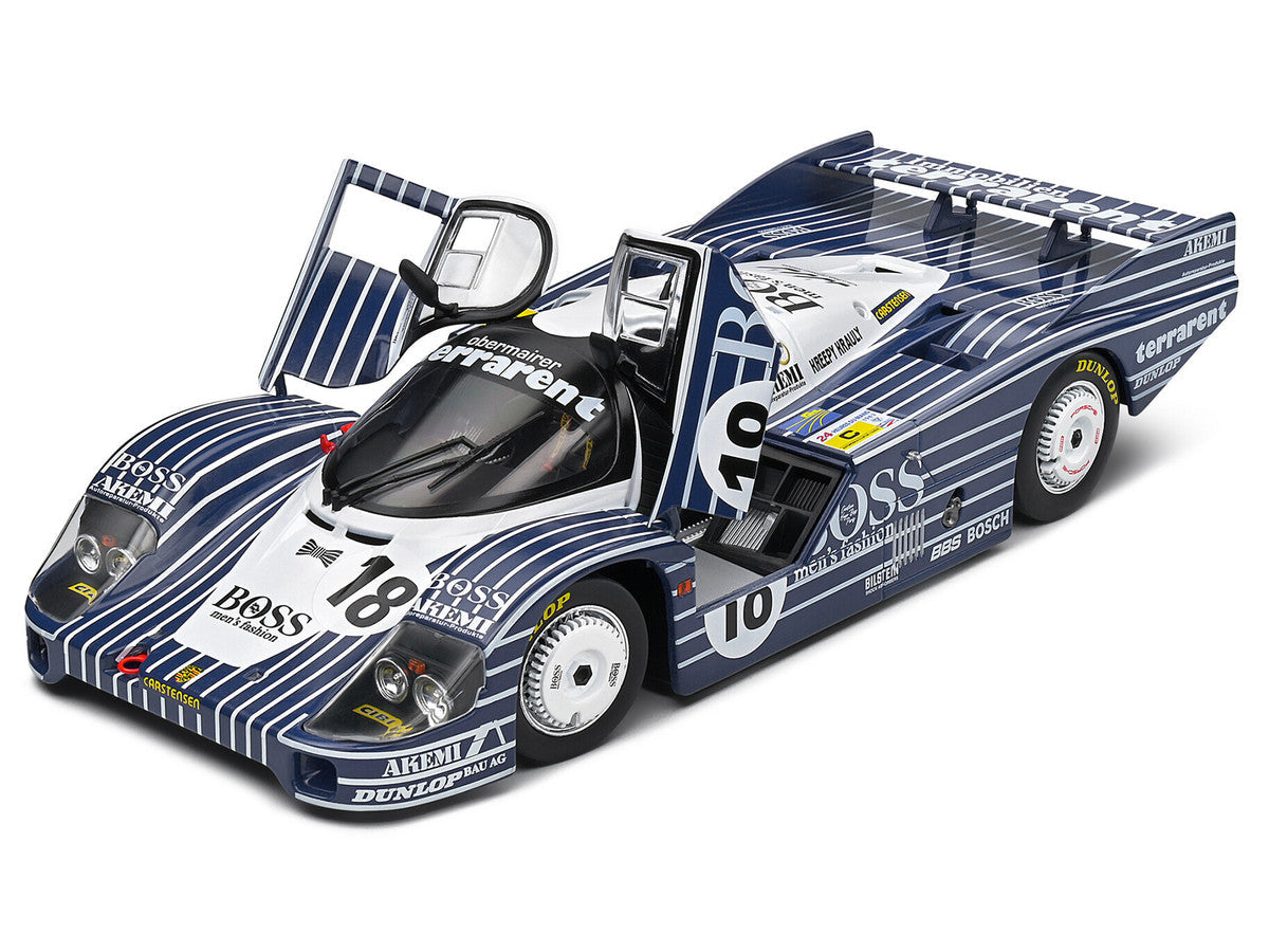 Porsche 956LH #18 Jurgen Lassig - Axel Plankenhorn - Desire Wilson "24 Hours of Le Mans" (1983) "Competition" Series 1/18 Diecast Model Car by Solido-3