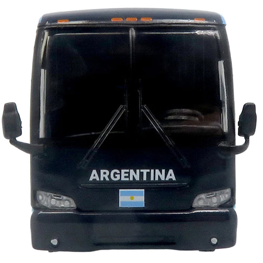 Prevost X3-45 Coach Bus "Argentina National Football Team" Blue with Graphics "International Federation of the Global Game" Series Limited Edition to 504 pieces Worldwide 1/87 (HO) Diecast Model by Iconic Replicas-2