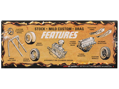 Skill 2 Model Kit 1951 Chevrolet Cruiser 3-in-1 Kit 1/25 Scale Model by AMT-2