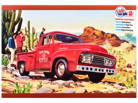 Skill 2 Model Kit 1953 Ford Pickup Truck "Baja Patrol" 1/25 Scale Model by AMT-3