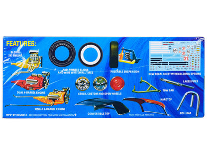 Skill 2 Model Kit 1960 Chevrolet Corvette 7-in-1 Kit 1/25 Scale Model by MPC-2