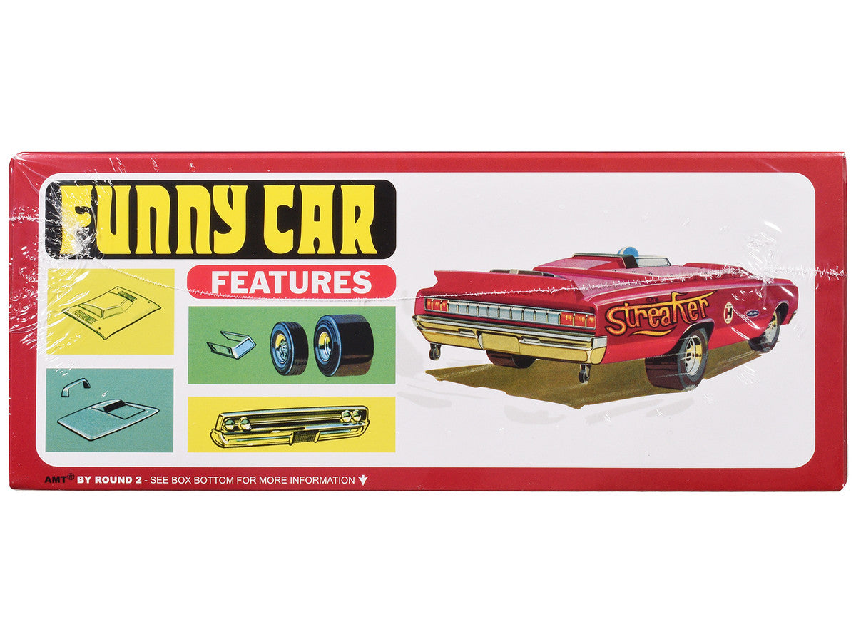 Skill 2 Model Kit 1964 Oldsmobile F-85 AWB Funny Car "Streaker" 1/25 Scale Model by AMT-1