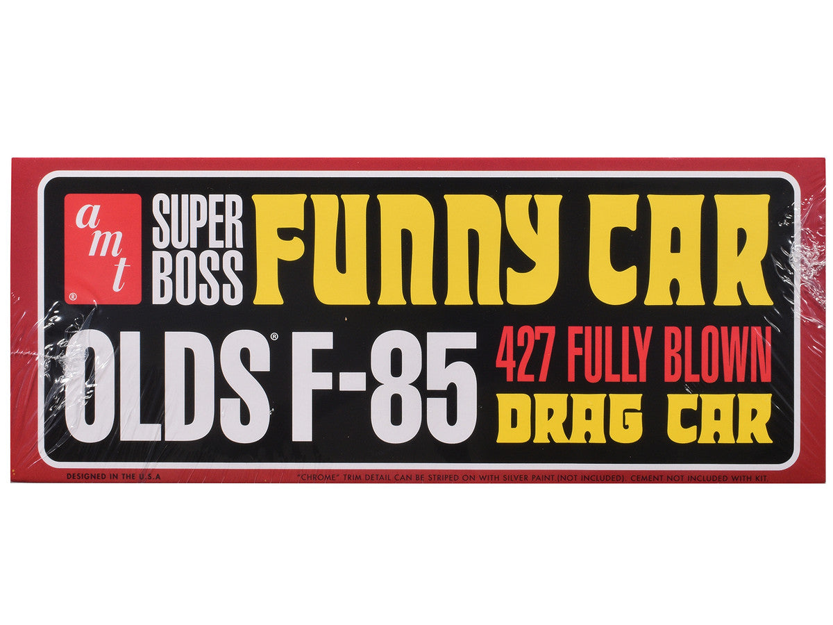 Skill 2 Model Kit 1964 Oldsmobile F-85 AWB Funny Car "Streaker" 1/25 Scale Model by AMT-2