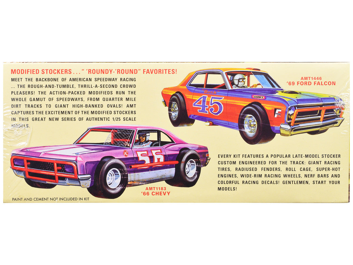 Skill 2 Model Kit 1965 Oldsmobile 88 "Modified Stocker" 1/25 Scale Model by AMT-1